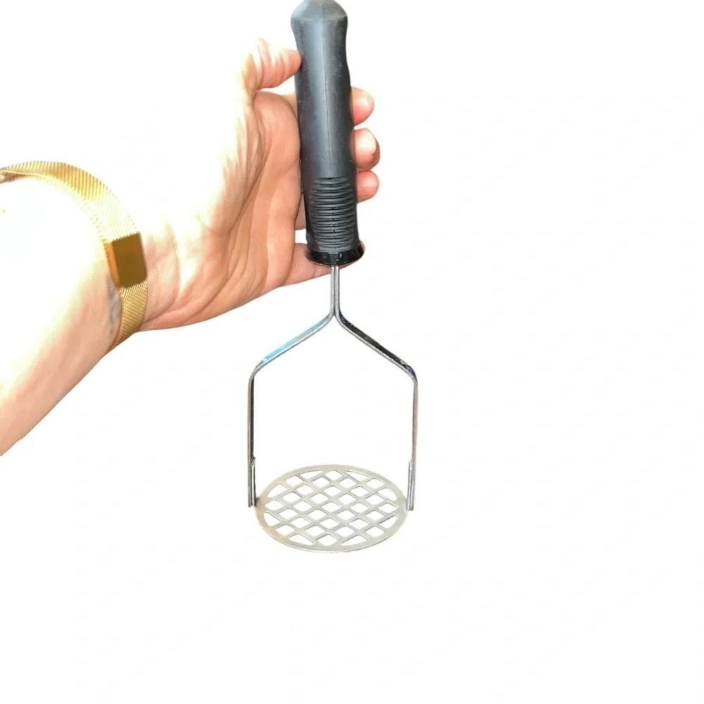 Stainless steel potato masher oxo ricer